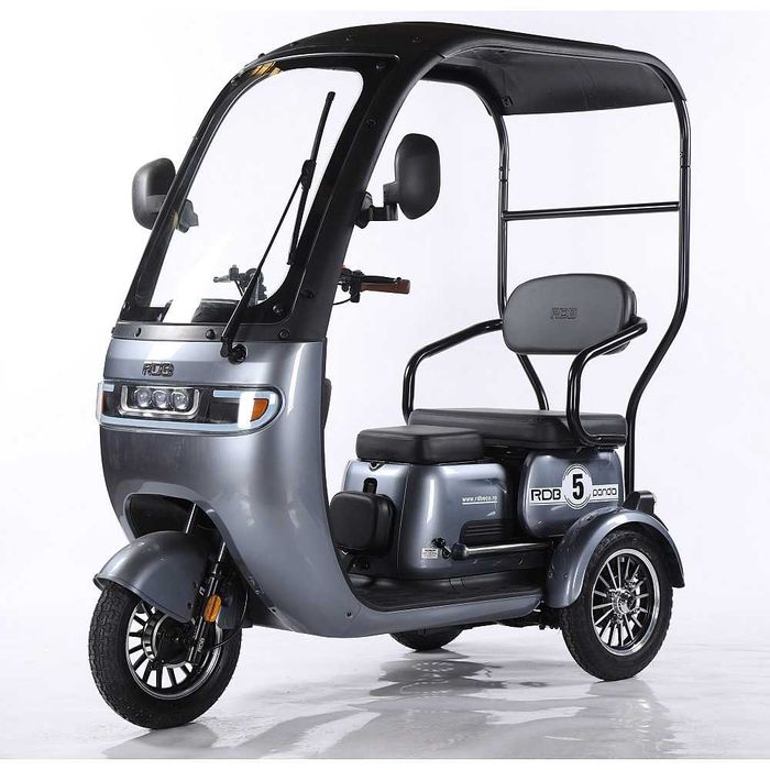 Triciclu Electric RDB Panda 5 650W 60V 20Ah Fara permis IN RATE!!!