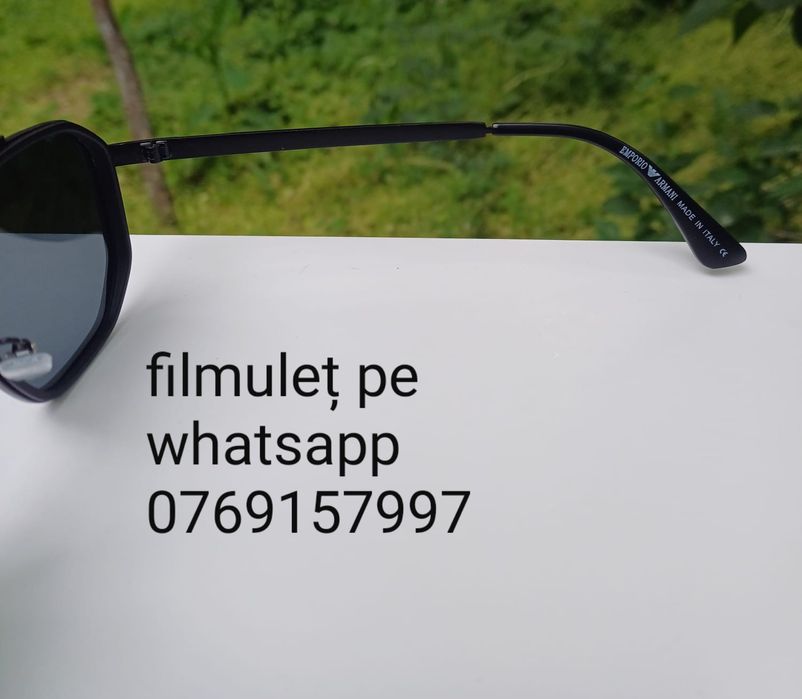 Ochelari de soare armani a negru