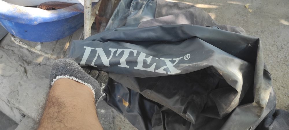 Насос надувной intex