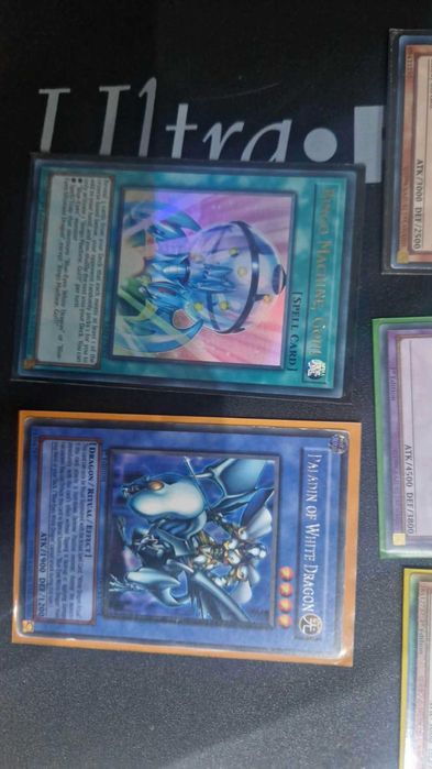 Yugioh Blue-Eyes cards