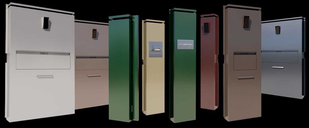 Poarta pietonala Casette, model NEXUM, 1000 x 1806 mm – 2.850,00 lei, TVA inclus