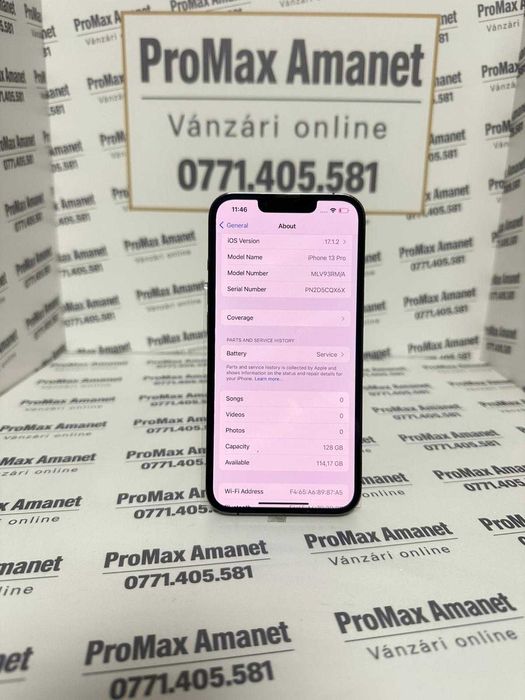 Iphone 13 PRO 128GB 76% ProMax Amanet