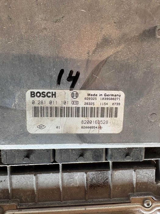 Компютър еку ecu електронен блок двигател рено лагуна 1,9дци