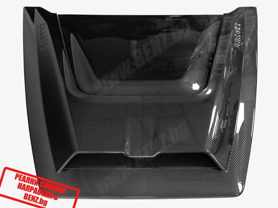 BRABUS Style КАРБОН добавка за капак на Мерцедес W465 W464 W463a