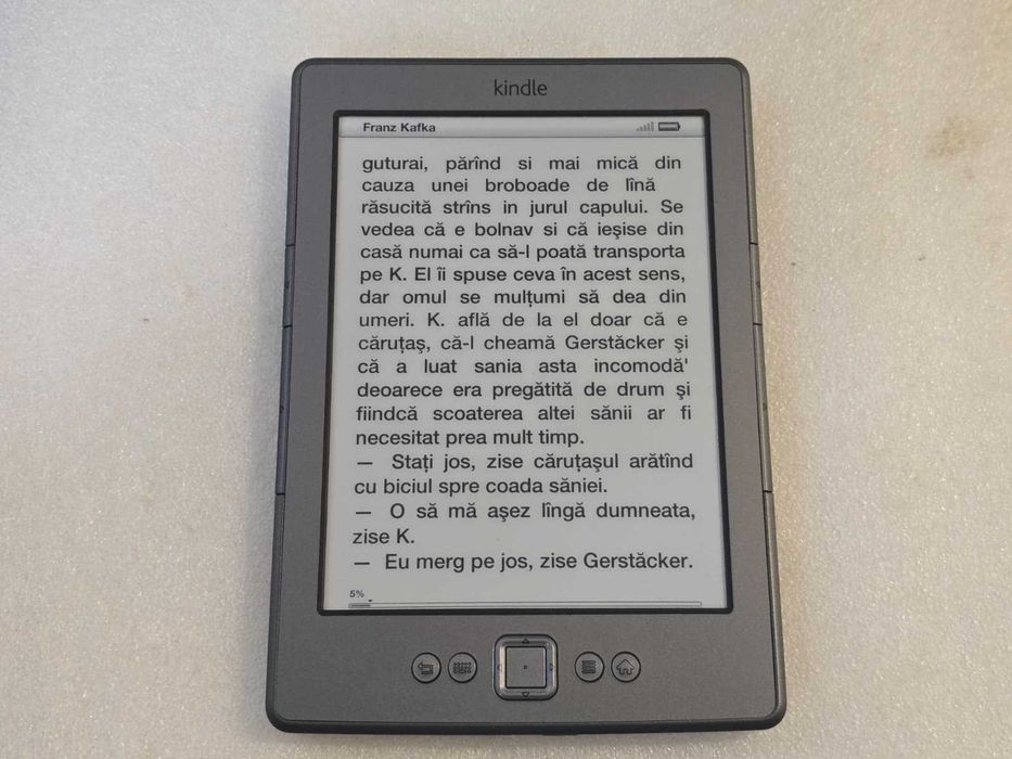 eBook Amazon Kindle 4 .gen 2gb 6 Inch Wifi D01100 - poze reale