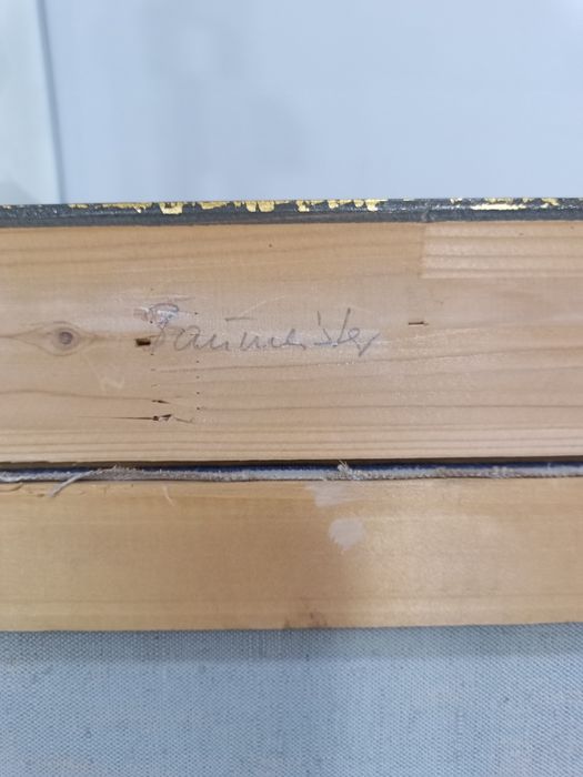 Оригинална немска картина маслени бои Baumeister (1986 г.) – 93x53 см