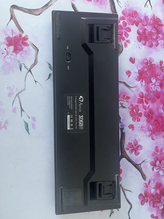 Клавиатура akko 3068 черный