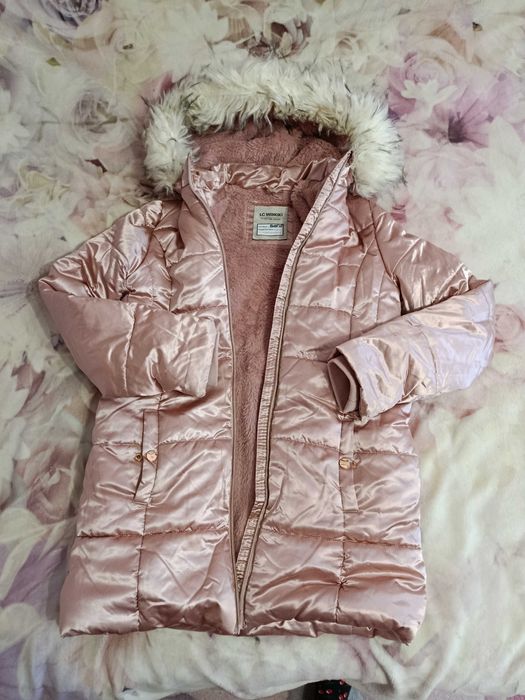 Зимно, топло яке за момиче