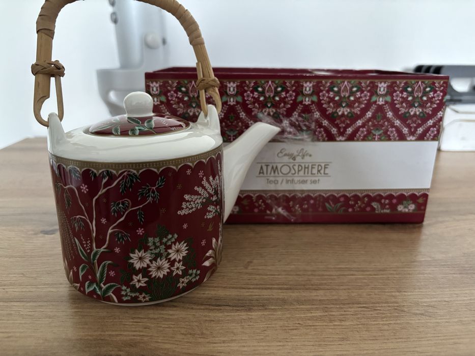 Set ceai / infuzor Easy Life Atmosphere – nou, în cutie