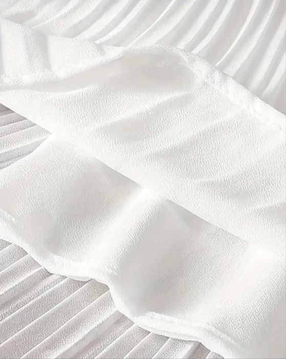 белая длинная юбка