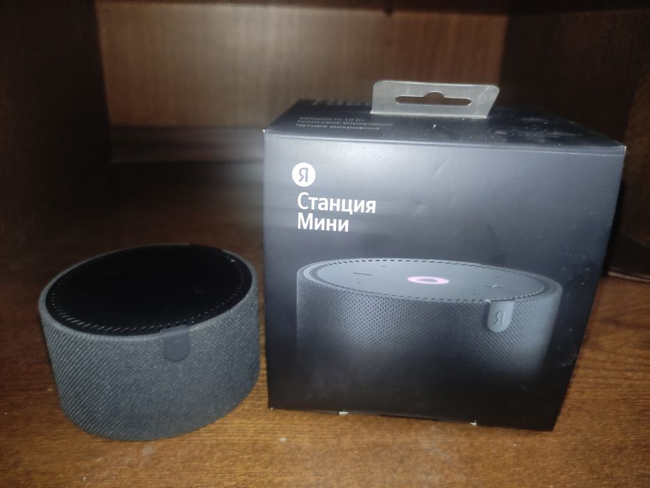 Яндекс Станция Мини (без часов) Черный оникс