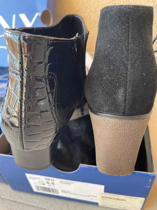 Coccolack schwarz и kalbvelour дамски боти ara N40