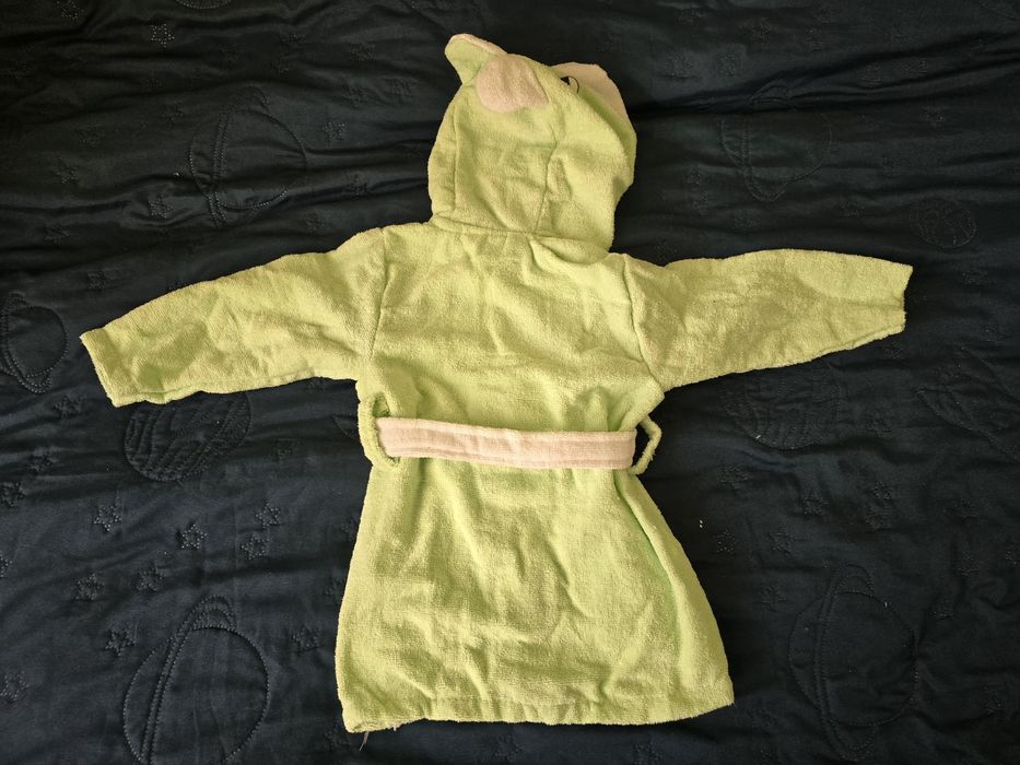 Бебешки халат с ушички