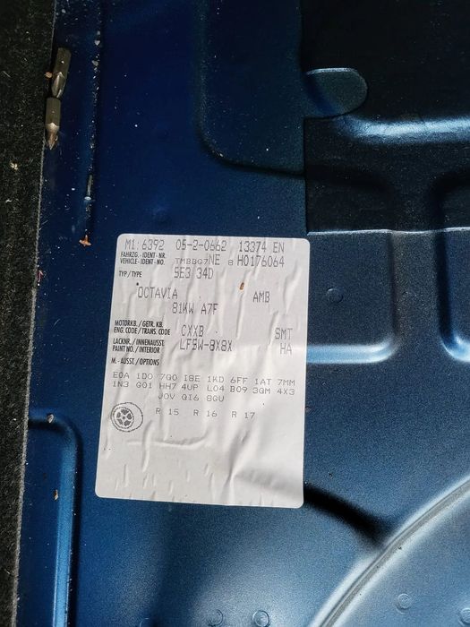 Dezmembram /Piese Sh Skoda Octavia 3 2017 1.6 tdi DSG