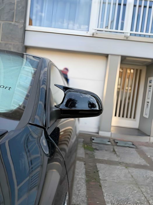 Черни Batman Капаци за Огледала за АUDI A3 8P A4 A5 B8 B8.5 A6 A8 Q3