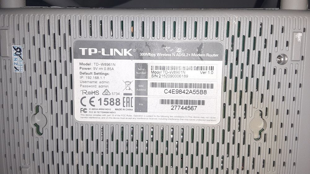 Tp-Link  Td-w8961n