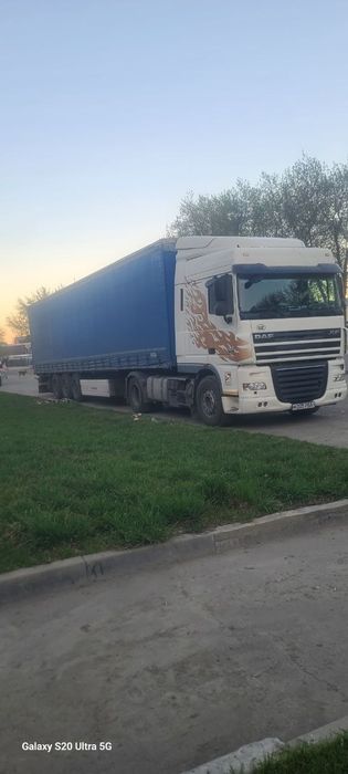 DAF XF EURO 5 + KRONE Прицеп Сотилади