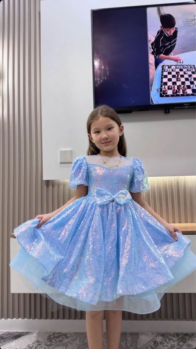 Новогоднее платье Снежинка