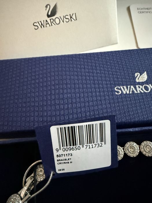 Bratara Swarovski Una Angelic Silver