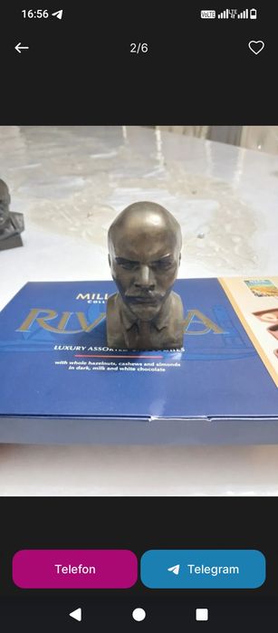 Ленин хайкаллари антиквар