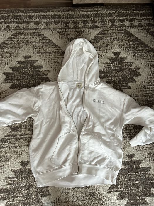 Hanorac alb Rebel