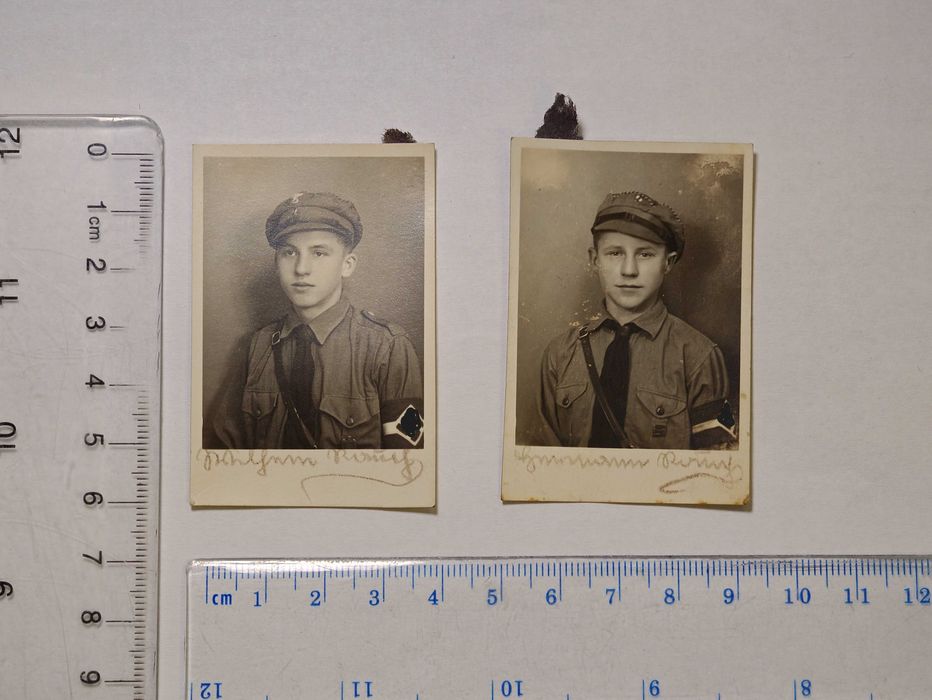 Lot 2 Fotografii / Poze Vechi WW2 - Război (Anii '30) Colecție