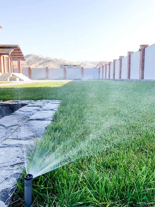 Газон,автополив