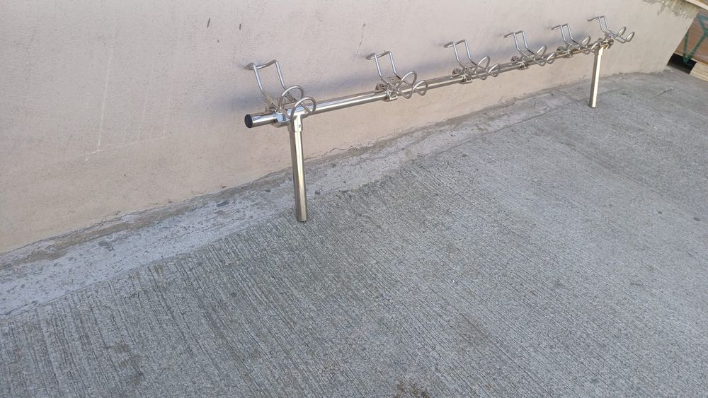 Suport pentru lansetă din inox – montaj pe barcă