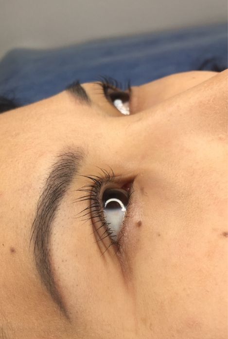 Ламинирование ресниц и бровей