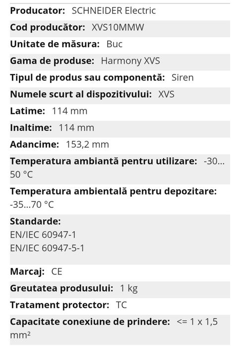 Sirenă Schneider