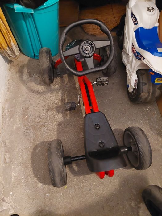 Bicicleta plus trotineta cu 4 roti