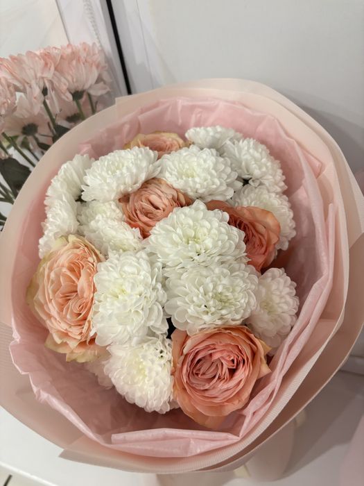 Цветы букет гулдер гүлдер