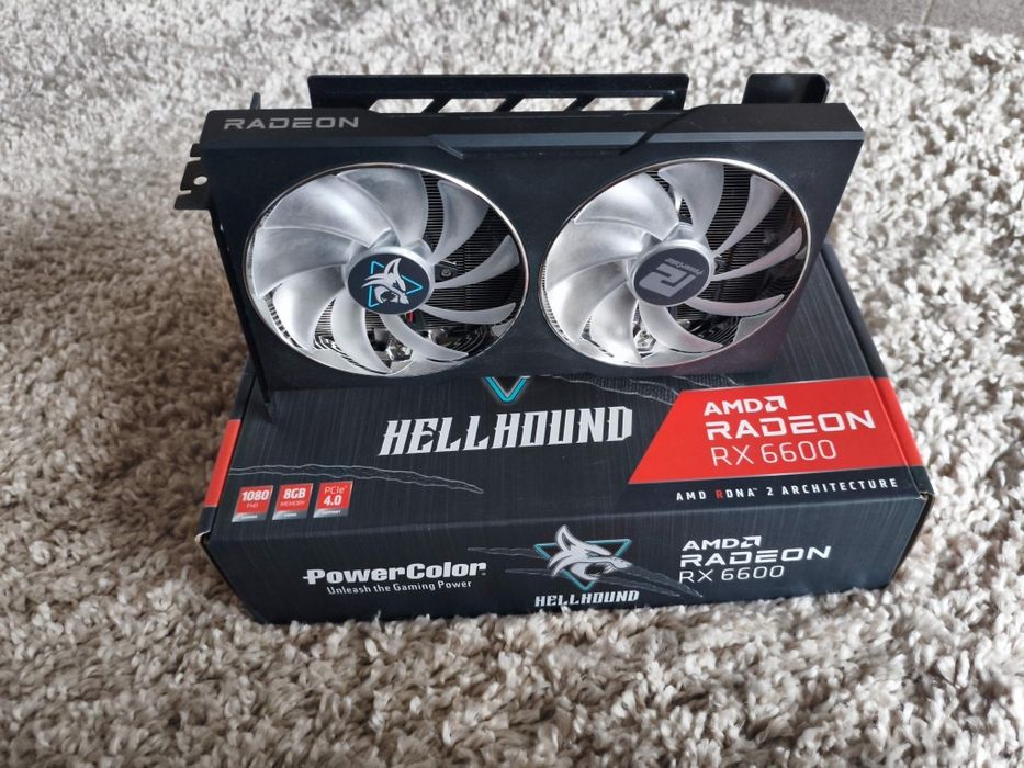 PowerColor HellHound Radeon RX 6600 8GB