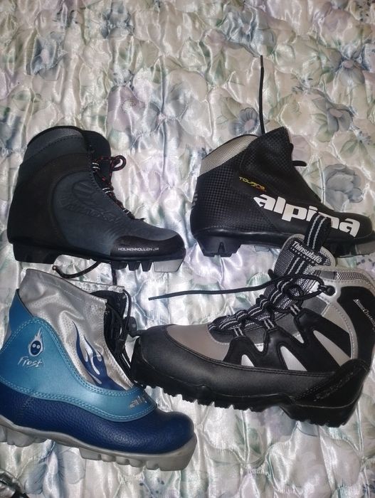 Детски ски обувки за бягане Fischer - Alpina