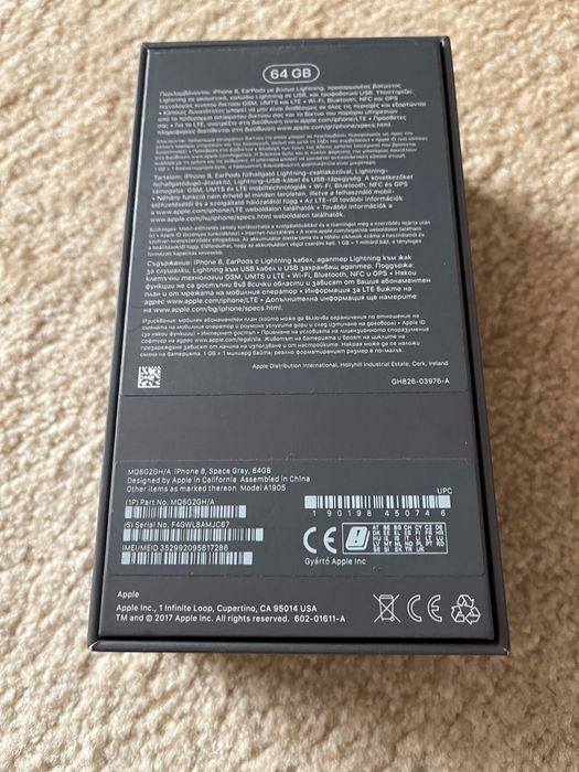 Apple IPhone 8 , Space Gray, 64 Gb - Utilizat