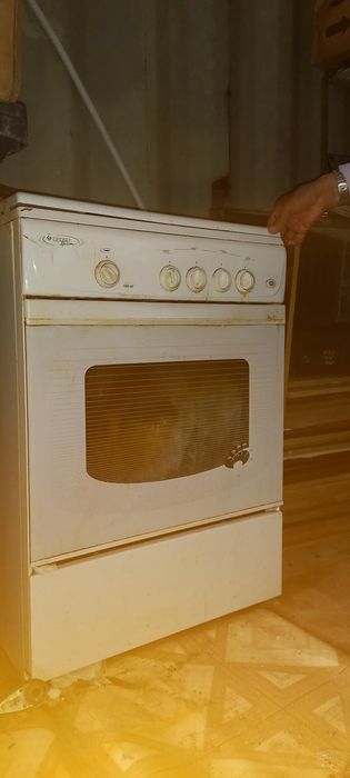 Газовая плита рабочая