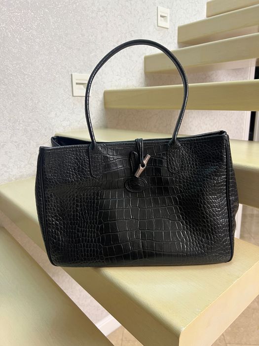 Geanta piele Longchamp