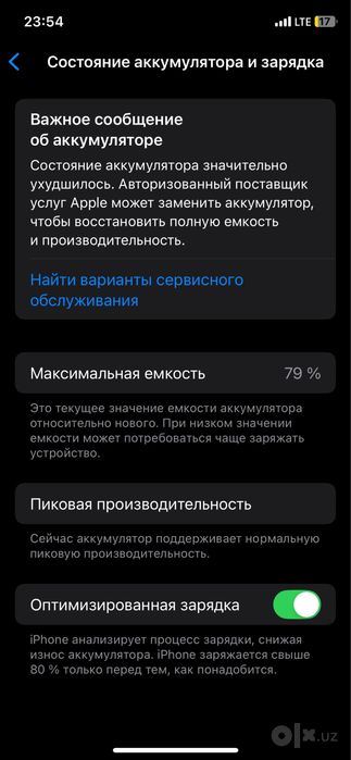Iphone xs zo’r holatda