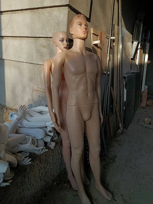 манекен  жен + муж