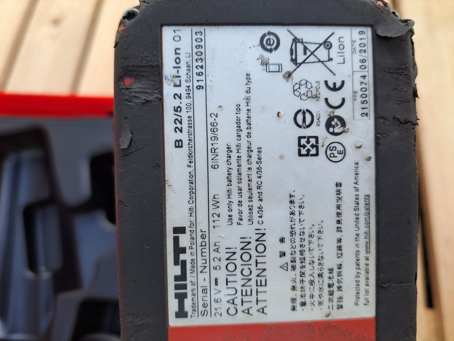 Pistol de Impact Hilti SIW 22T-A