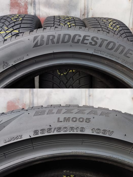 4бр. зимни гуми 235/50/19 Bridgestone Blizzak LM005
dot23