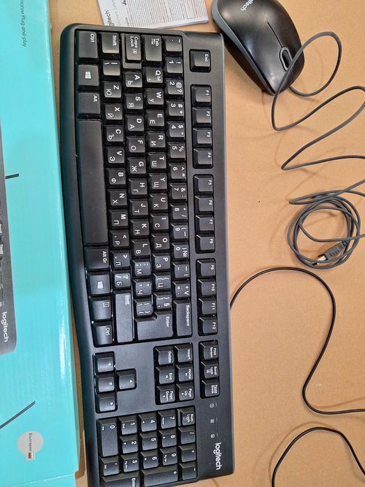 Мишка и клавиатура Logitech MK120