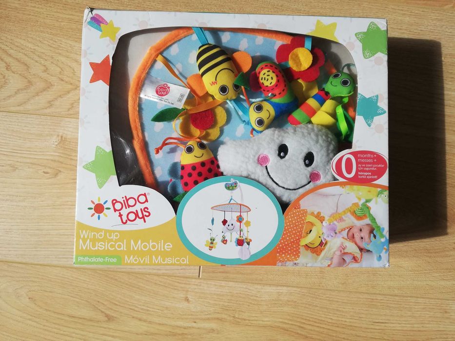 Въртележка за легло M-Toys - Sunny Day, Със звуци