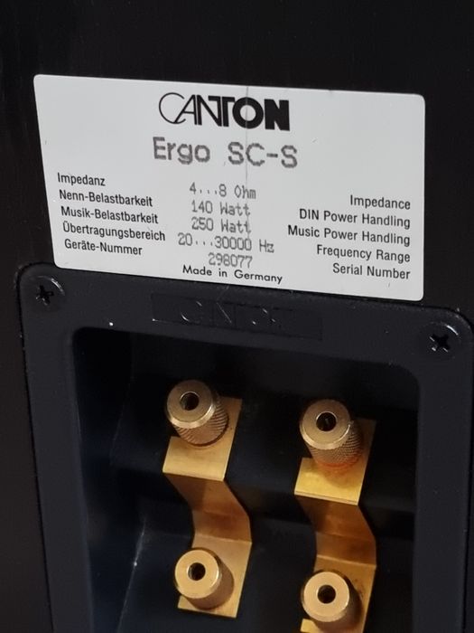 Тонколони Canton Ergo SC-S