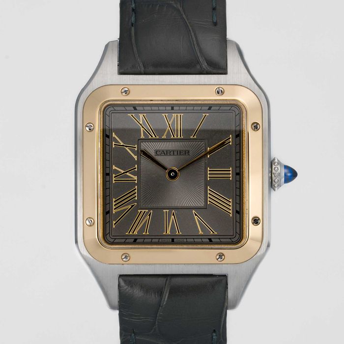Cartier Santos Dumont W2SA0028 Steel & Yellow Gold