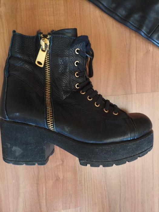 Кожаные полуботинки
