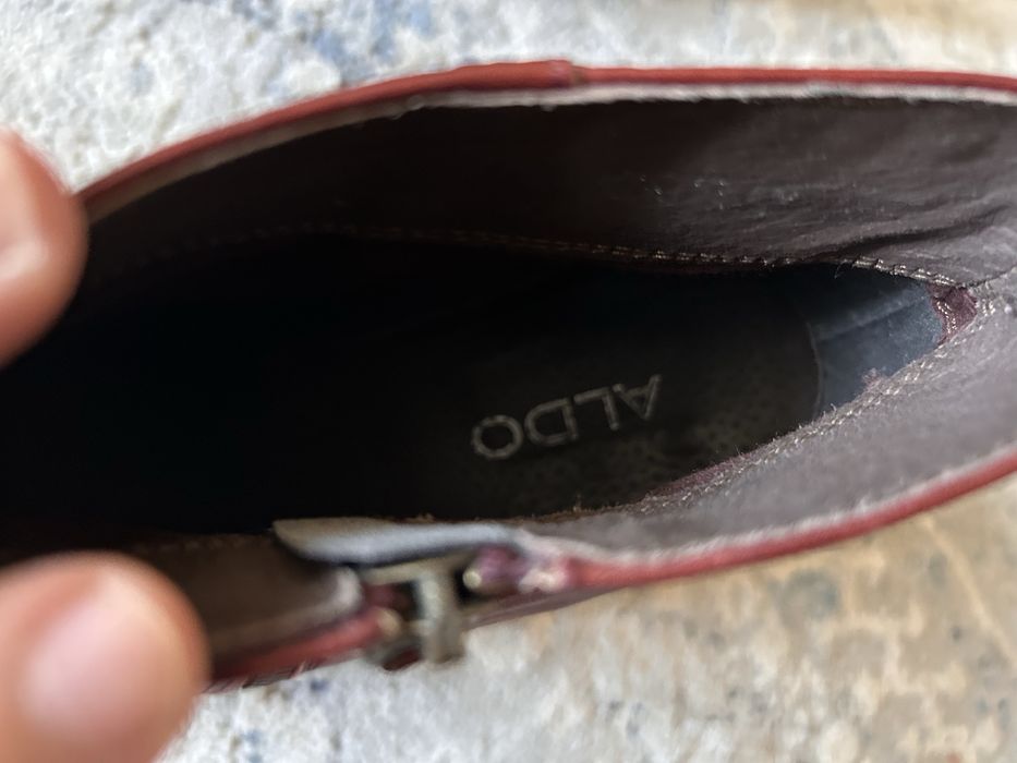 Женские кожаные ботинки Aldo (39)