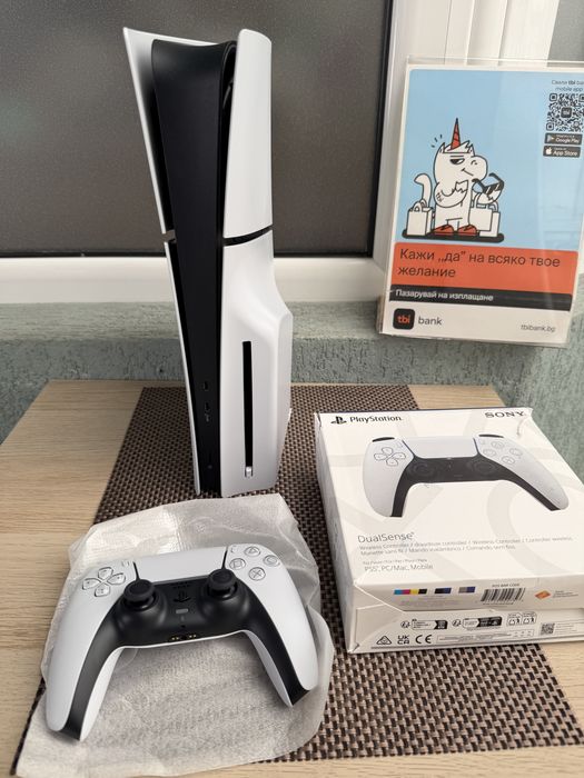 НОВ*ГАРАНЦИЯ*2 джойстика Sony PlayStation 5 (PS5] Disc Edition 1000GB / 1TB