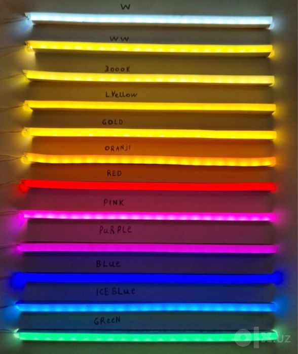 Светодиодная LED | RGB | Гибкий НЕОН Flex ленты, подсветка, освещение