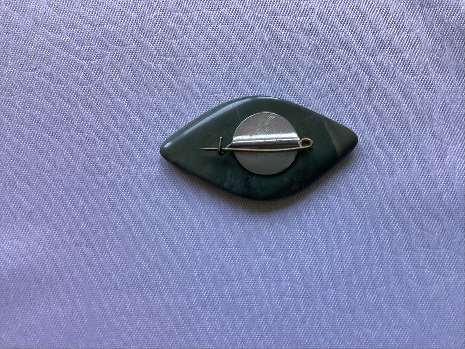 Колье, серьги, брошка «Уральские самоцветы»